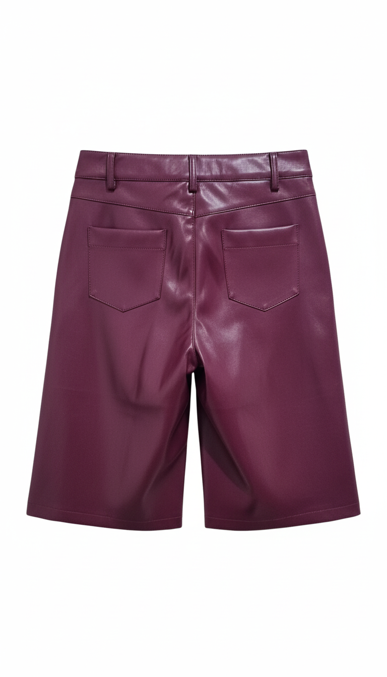 Naice pantapalazzo bermuda a 3/4 in vilpelle color vinaccio ragazza