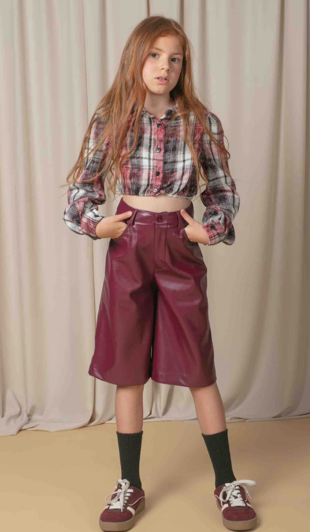 Naice camicia cropped ragazza