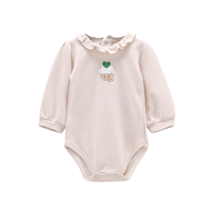 Completo gonnellina e body neonata