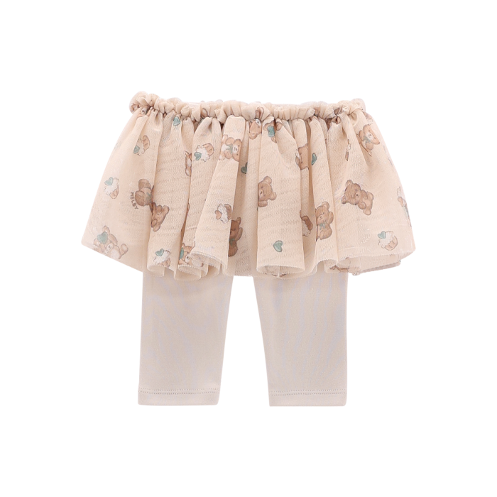 Completo gonnellina e body neonata