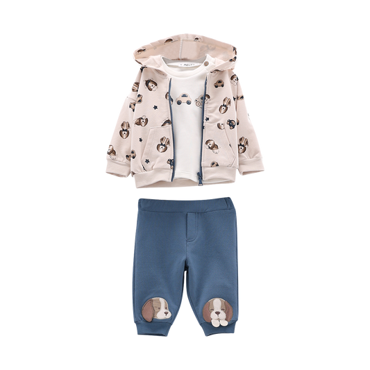 Completo 3 pezzi neonato