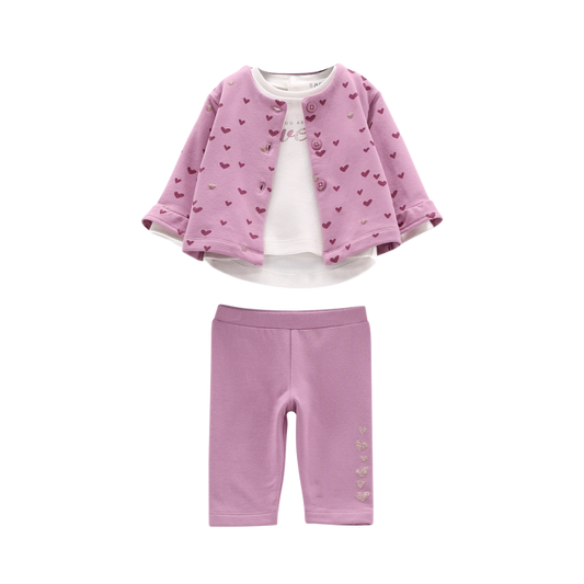 Completo 3 pezzi neonata