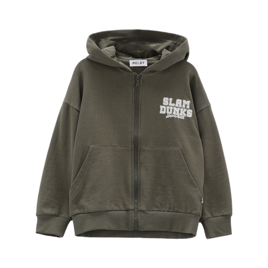 Felpa full-zip con cappuccio ragazzo
