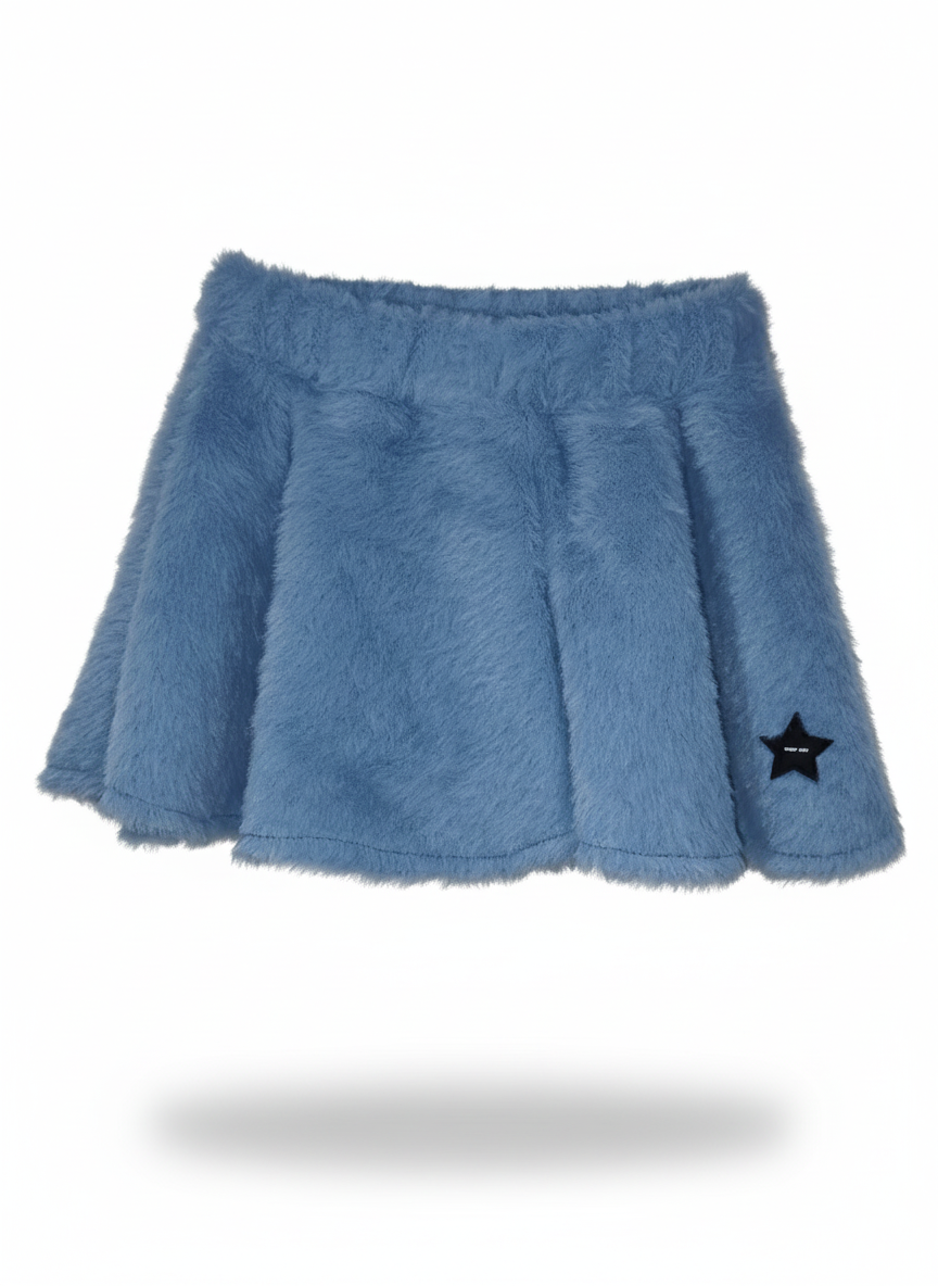 Shop art completo baby Teddy in morbido tessuto composto da felpa con cappuccio e gonnina neonata