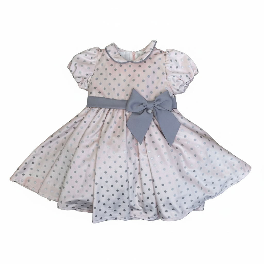 Ninnaoh abito pois in vellutino neonata