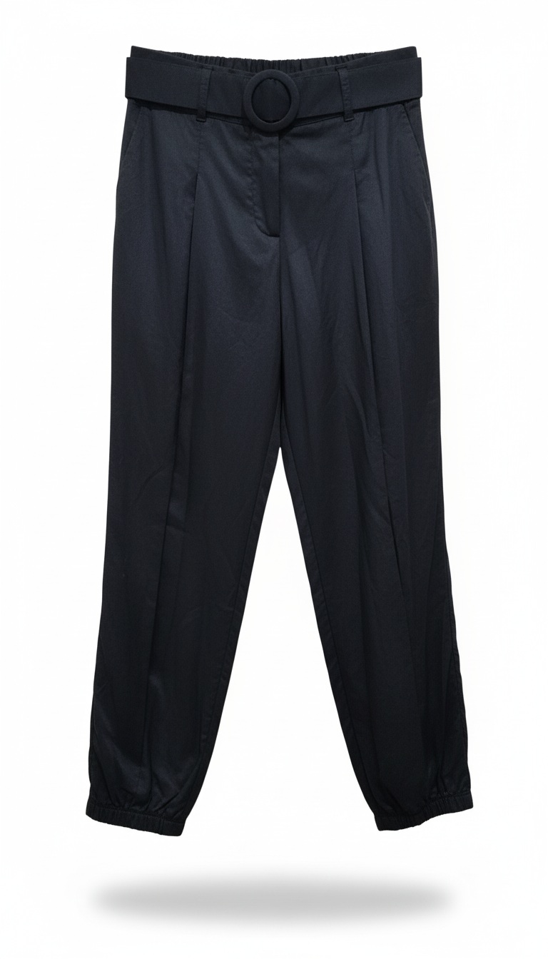 Paris Hilton pantalone con elastico e cinta ragazza