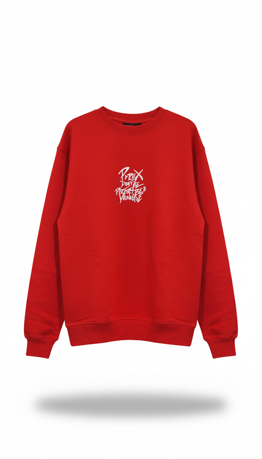 Pyrex felpa con stampa fronte retro ragazzo