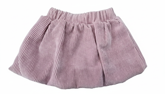 Nalú gonna palloncino neonata in velluto a costine